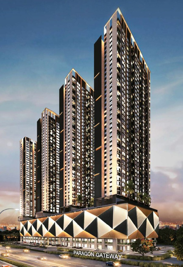 ⁠Paragon Gateway​ Building - The Asteriaz @ JBCC EXSIM