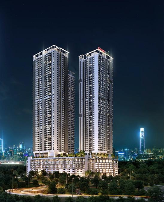⁠Sunway Majestic @ Jalan Yahya Awal​ Building - The Asteriaz @ JBCC EXSIM