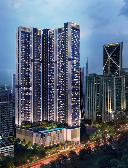 ⁠Sentosa Residence​ Building - The Asteriaz @ JBCC EXSIM